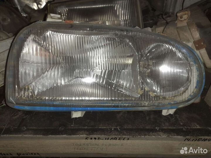 Фары на volkswagen golf