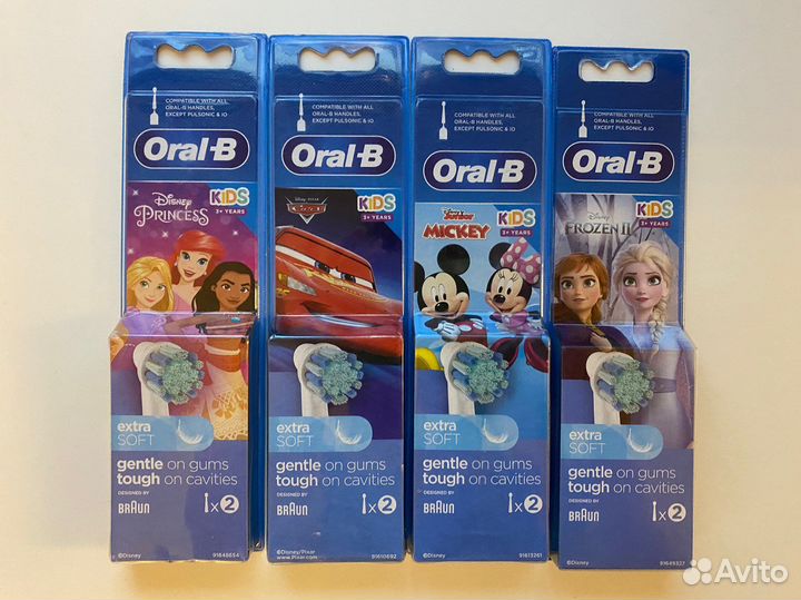 Сменные насадки Oral-b детские (2шт)