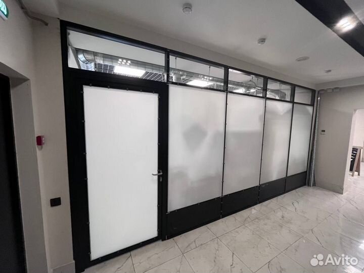 Матирование перегородок