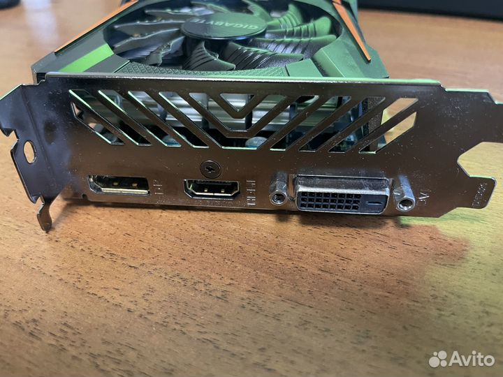 Видеокарта Gigabyte GTX 1050TI