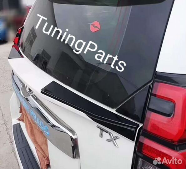 Спойлер prado 150 / lexus GX460 стиль khann