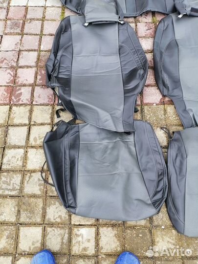 Автомобильные чехлы из экокожи