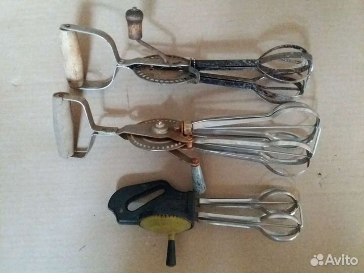 Миксер ручной механический СССР