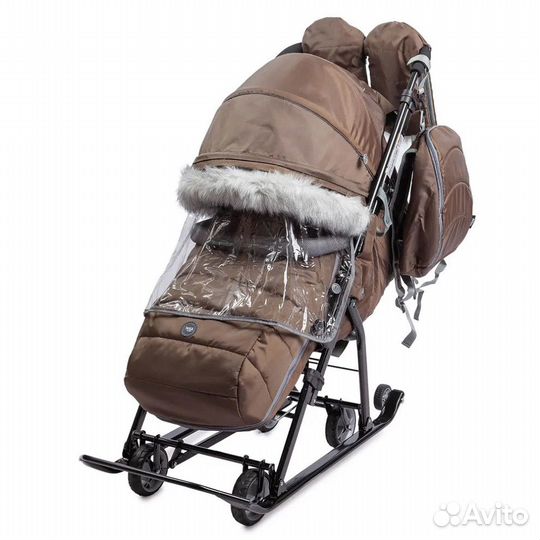 Детские санки коляска