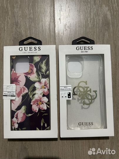 Чехол на iPhone 12 pro max guess