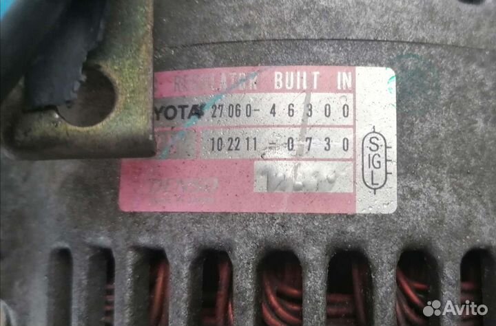 Генератор Toyota 1JZ-GE, 2JZ-GE