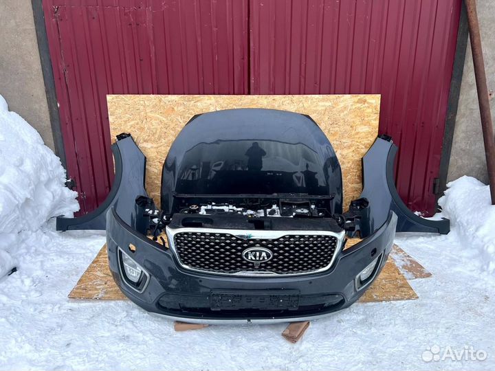 Ноускат передок морда в сборе Kia Sorento Prime UM