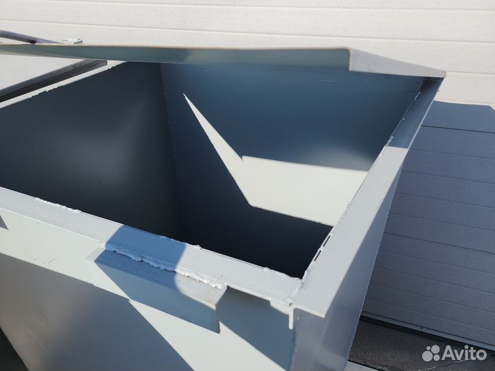 Мусорный бак металлический мб-0,75 (750л)