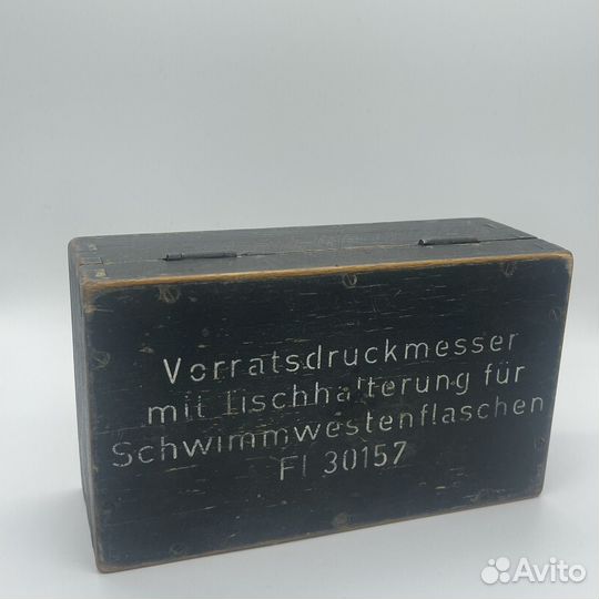 Коробка от манометра luftwaffe, 1945г