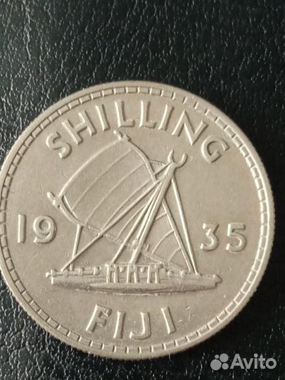 Фиджи Шиллинг 1935г Серебро