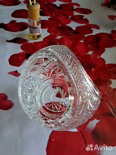Ваза хрустальная СССР