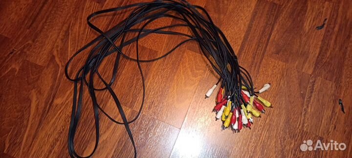 Тюльпаны - 3*3RCA, 2*2RCA провода