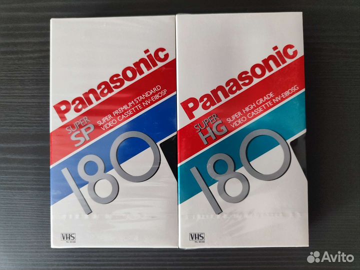 Новые видеокассеты VHS Panasonic