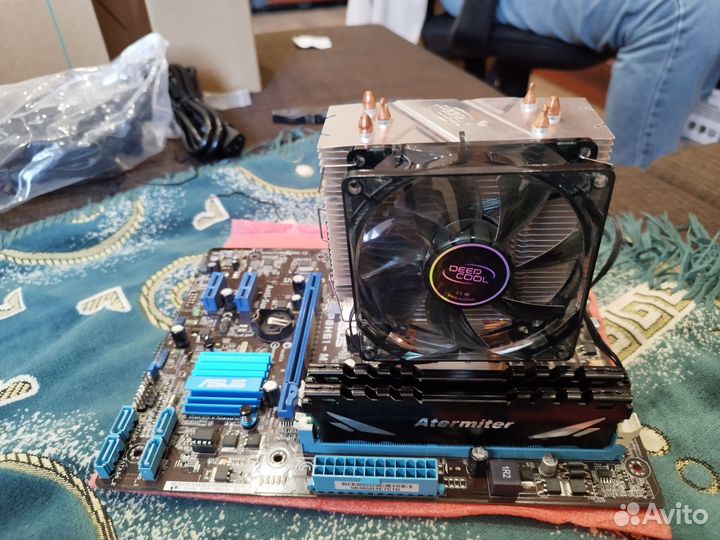 Комплект (i5 3450, 2 по 8gb DDR 3 1333)