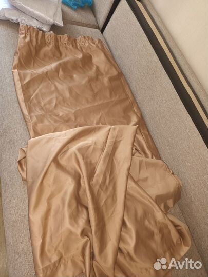 Тюль и штора