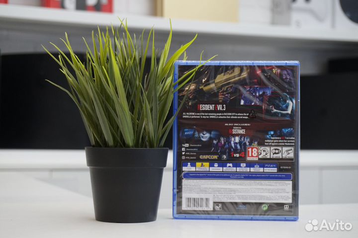 Resident Evil 3 PS4, русские субтитры новый