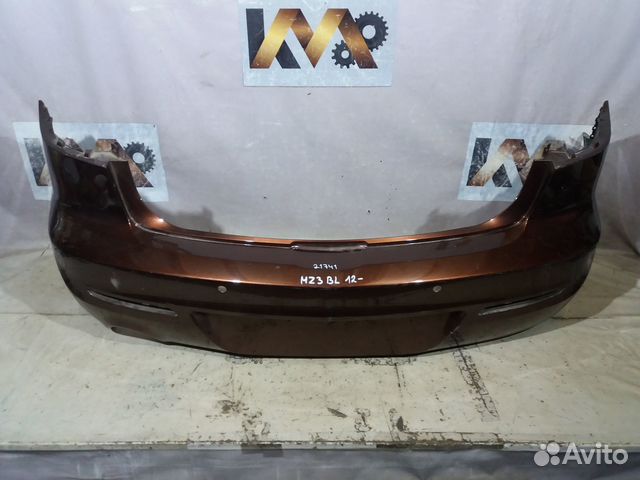 Задний бампер Mazda 3 BL 09- Артикул 21741