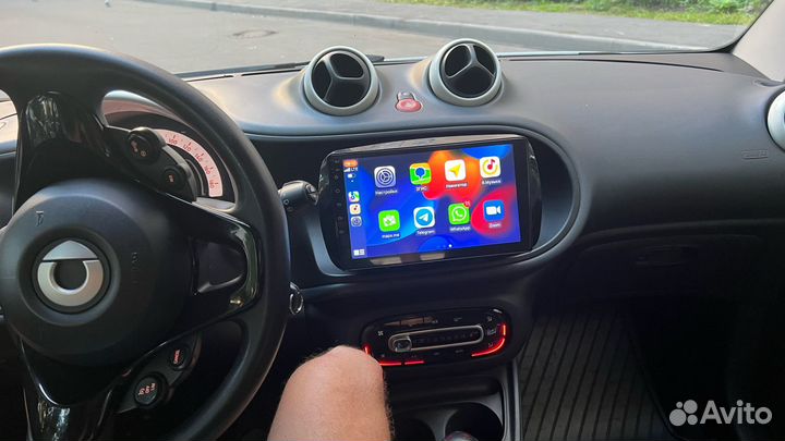 Магнитола Smart Fortwo 3 / Forfour 2 W453 Android