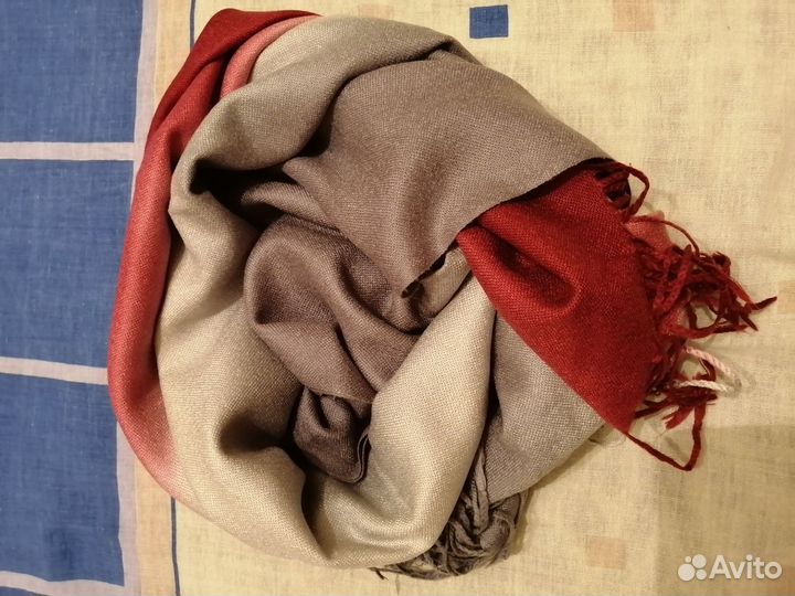 Палантины в клетку