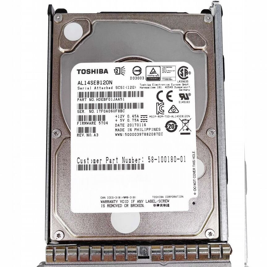 [UCS-HD12TB10K12G] Жесткий Диск Cisco 1,2tb Sas 2,5 Ucs-Hd12tb10k12g