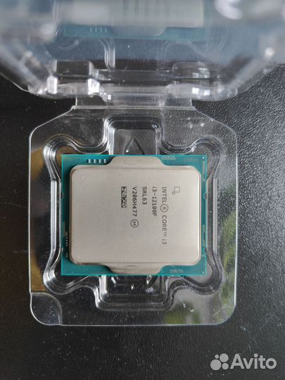 Intel Core i3 -12100f BOX (б/у)