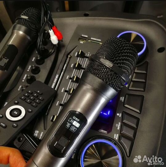 Огромная блютуз колонка Eltronic 1500