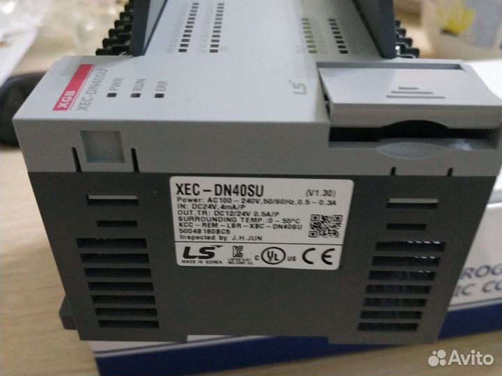 Контроллер плк XEC-DN40SU LS, Корея