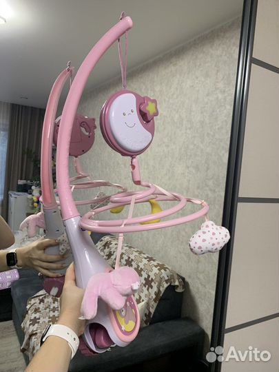 Детский мобиль в кроватку chicco