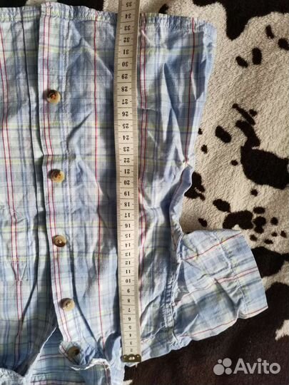 Джинсы Левис с рубашкой. На 2 года