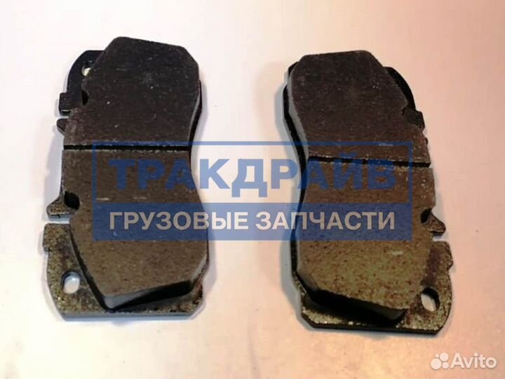 Накладки тормозные дисковые Ивеко еврокарго 175x86x22 мм