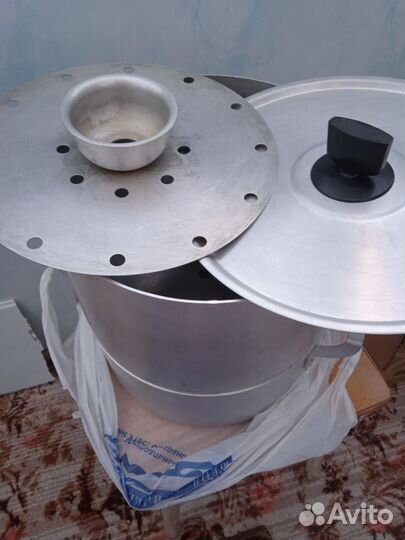 Мантоварка алюминиевая бу