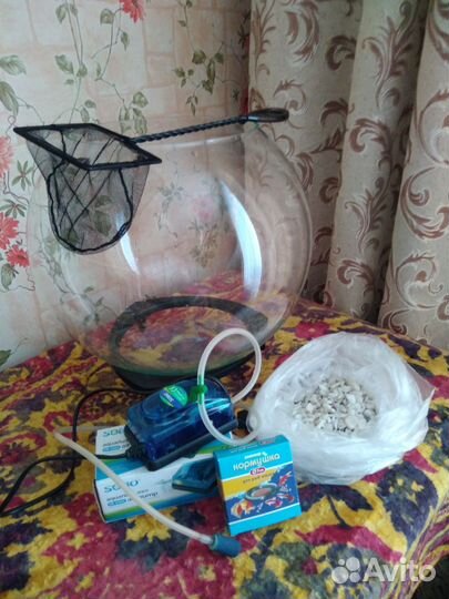 Аквариум круглый на 20 литров