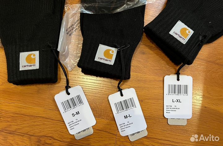 Перчатки (L-XL) Carhartt WIP Gloves. Оригинал