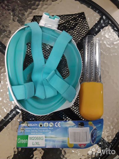 Маска для подводного плавания взрослая