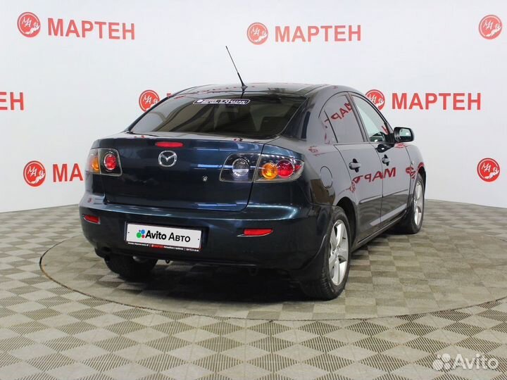 Mazda 3 1.6 МТ, 2005, 253 289 км