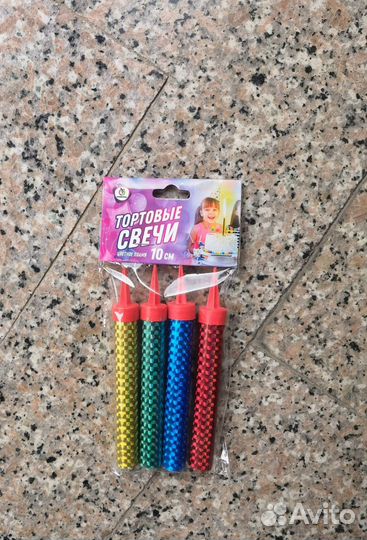 Свеча фонтан для торта