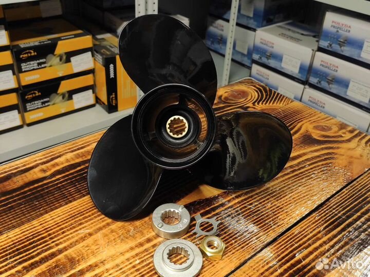 Гребной винт Mercury 40-60 hp; 3х10-3/8х13