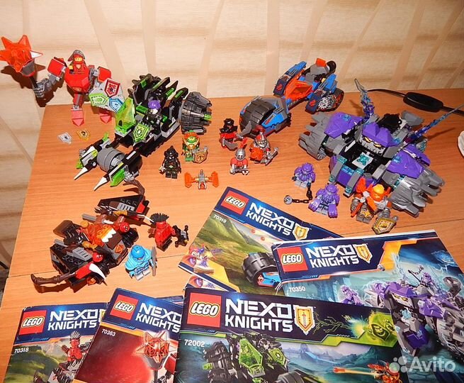 Лего nexo knights Много наборов