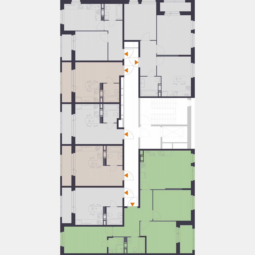 3-к. квартира, 82,8 м², 7/10 эт.