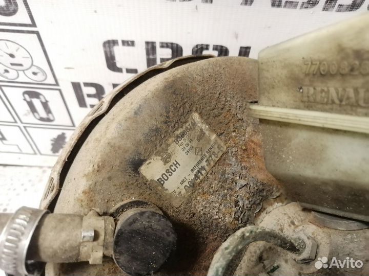 Усилитель тормозов вакуумный с гтц Renault Scenic