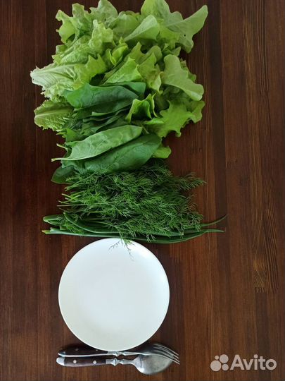 Зелень для салатов
