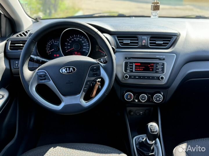 Kia Rio 1.6 МТ, 2016, 135 000 км