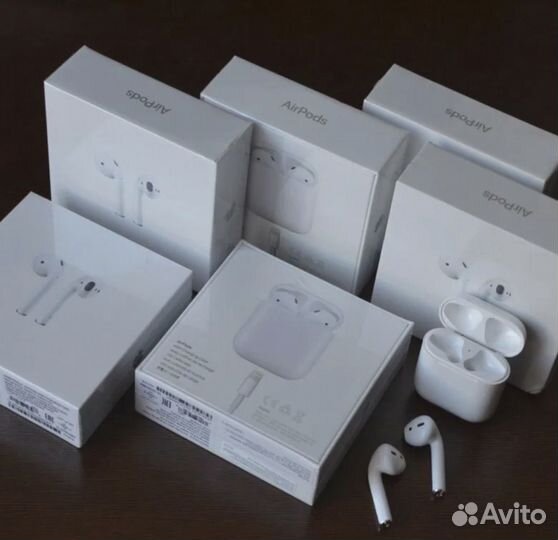 Беспроводные наушники apple airpods