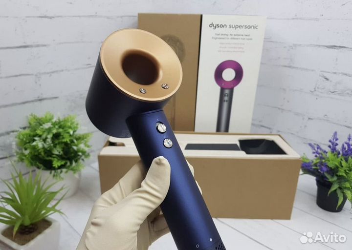 Фен Dyson supersonic hd08 синий