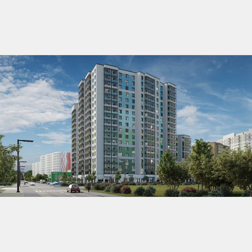 Квартира-студия, 25 м², 7/15 эт.