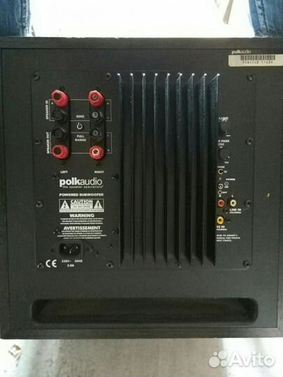Сабвуфер Polk Audio psw404b made in USA