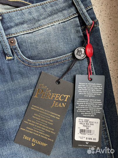 Джинсы true religion оригинал 30