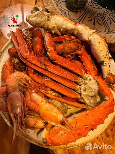 Живые и вареные раки с доставкой