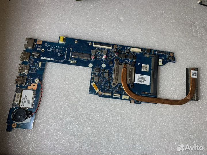 Материнская плата для HP x360 LA-B151P зависает