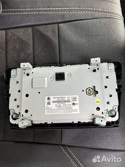 Магнитола bolero skoda octavia a7